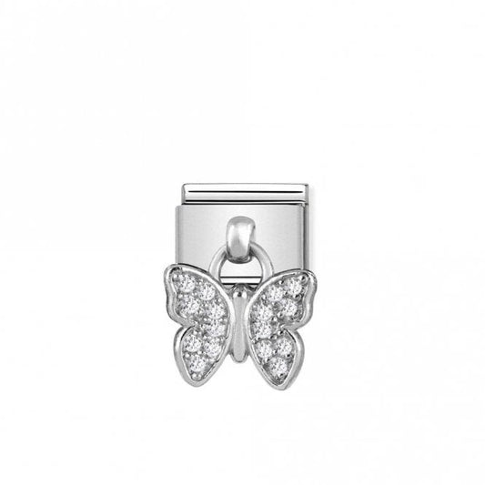 Classic Silver Butterfly Animal Charms