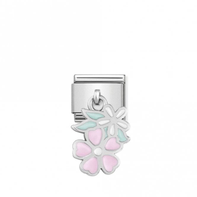 Classic Silver (Double Double Flower) Flowers & Nature Charms