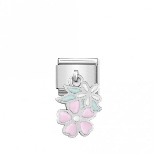 Classic Silver (Double Double Flower) Flowers & Nature Charms