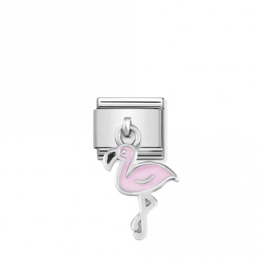 Classic Silver Flamingo Animal Charms