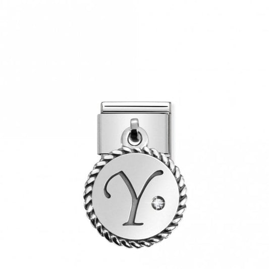Silver Y Letter Charms
