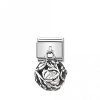 Classic Silver White Pearl Leaves Flowers & Nature Charms