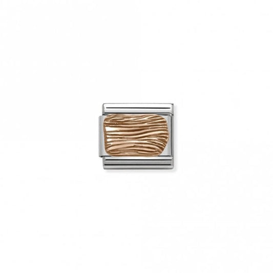 Classic Rose Gold Lines Fashion & Fun Charms