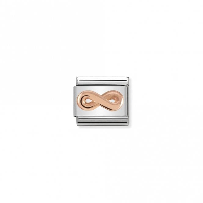 Classic Rose Gold Infinity Love & Hearts Charms
