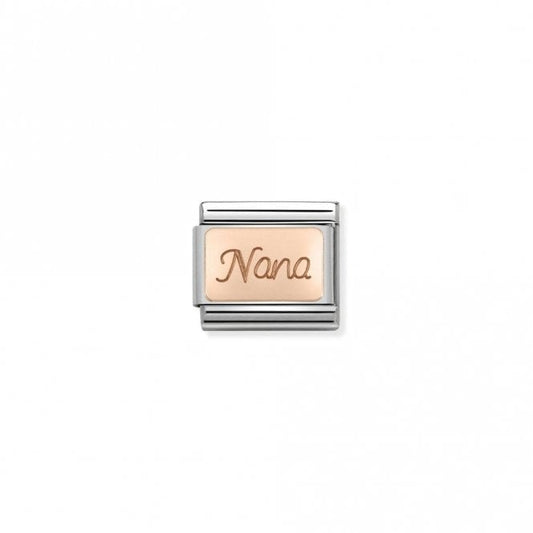 Classic Rose Gold Nana Friends & Family Charms