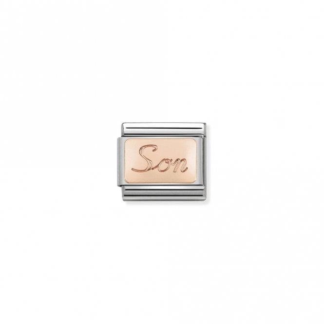 Classic Rose Gold Son Friends & Family Charms