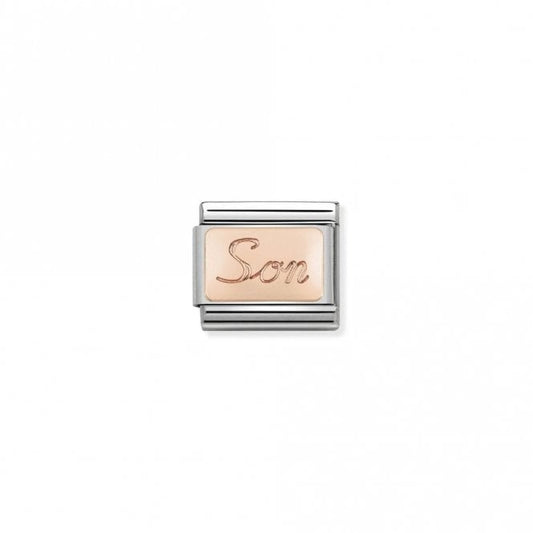 Classic Rose Gold Son Friends & Family Charms