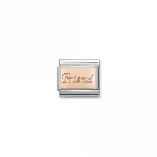 Nomination Classic Rose Gold Friend Friends & Family Charm