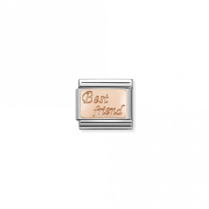 Classic Rose Gold Best Friend Friends & Family Charms