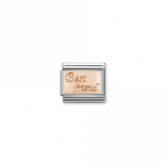 Classic Rose Gold Best Friend Friends & Family Charms