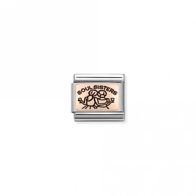 Classic Rose Gold Soul Sisters Friends & Family Charms