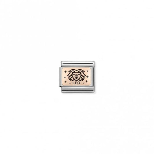 Classic Rose Gold Star-Sign Leo Zodiac Charms