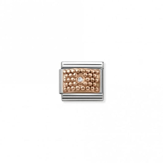 Classic Rose Gold CZ Pebbles Fashion & Fun Charms
