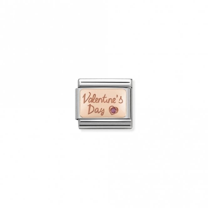 Classic Rose Gold CZ Valentine's Day Love & Hearts Charms