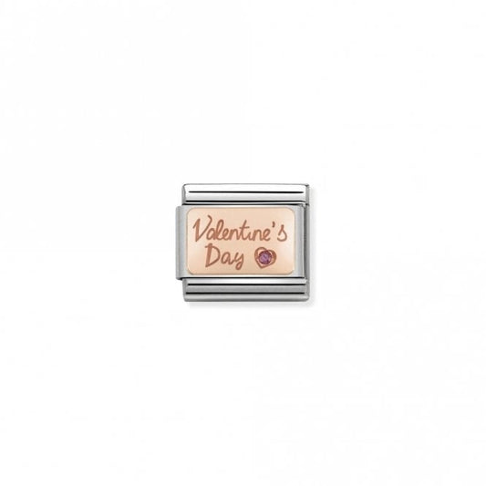 Classic Rose Gold CZ Valentine's Day Love & Hearts Charms