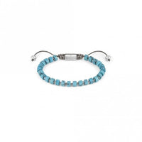 Instinct Style Vintage Steel & Turquoise Bracelet