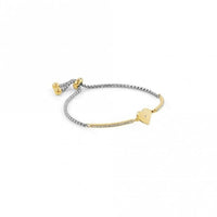 Milleluci Heart Bracelet in Gold with CZ