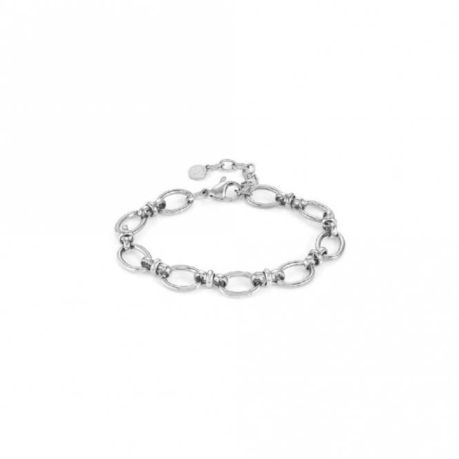 Affinity Silver Steel Link Bracelet