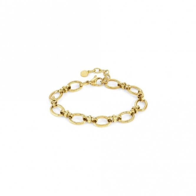 Affinity Gold Steel Link Bracelet
