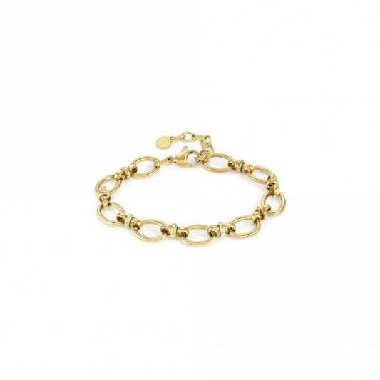 Affinity Gold Steel Link Bracelet