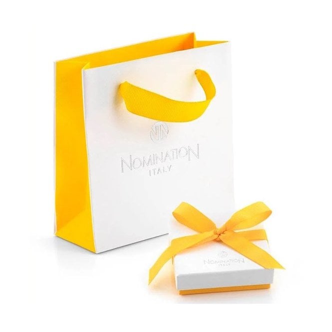 XTE Life Steel & CZ Yellow Gold Square Bracelet, 18cm