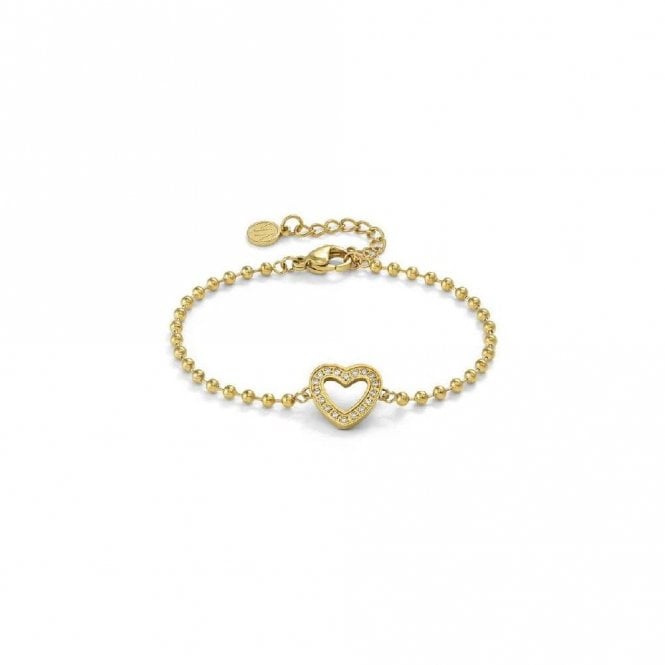 Nomination Soffio D'amore Heart Bracelets in Gold with CZ