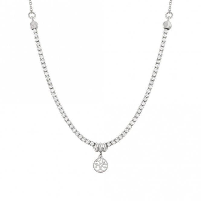 Nomination Chic & Charm Tree Of Life Necklace in Silver with CZ