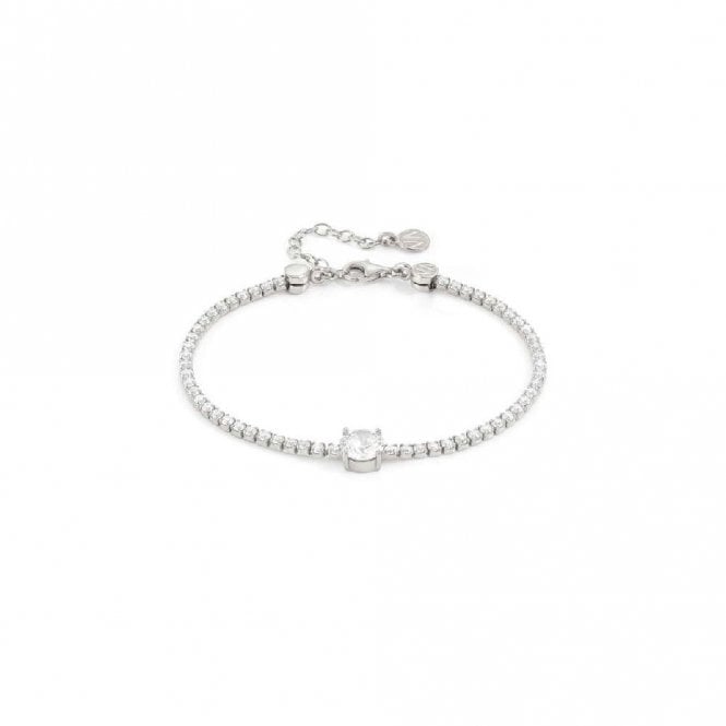 Chic & Charm Joyful Silver & Central CZ Bracelet