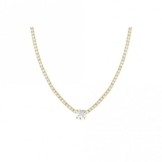 Nomination Chic & Charm Joyful Gold & Central CZ Necklace