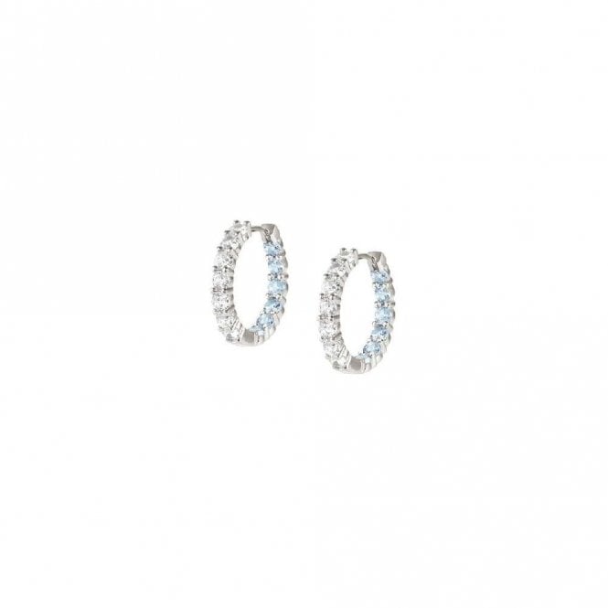Nomination Chic & Charm Joyful Silver Light Blue & Pink CZ Earrings