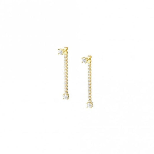 Nomination Chic & Charm Joyful Gold & CZ Pendant Drop Earrings