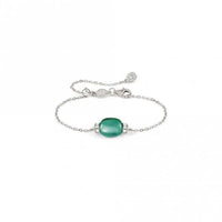 My Radiance Paraiba Tourmaline Green Bracelet In Silver with CZ and Imitation Stones