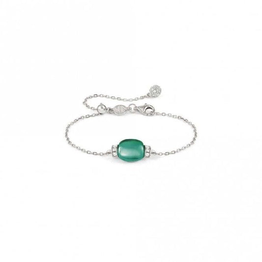 My Radiance Paraiba Tourmaline Green Bracelet In Silver with CZ and Imitation Stones
