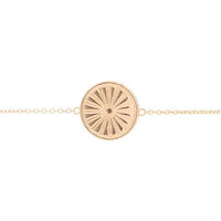 Everything I Need Disc Bracelet in Rose Gold