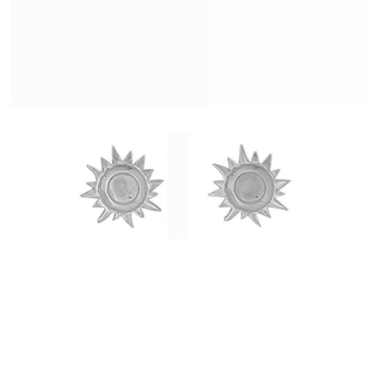 Friendship Sunshine Earrings in Sterling Silver