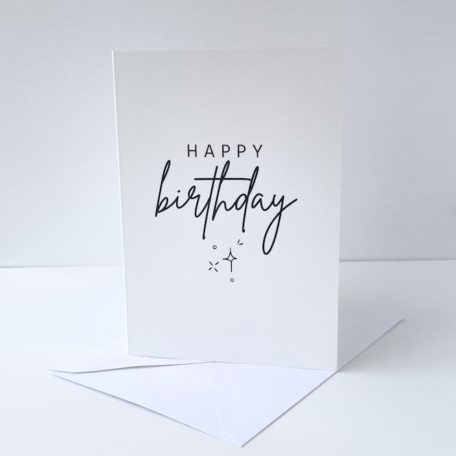 Greeting Card - Happy Birthday