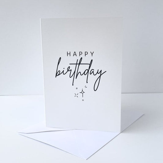 Greeting Card - Happy Birthday