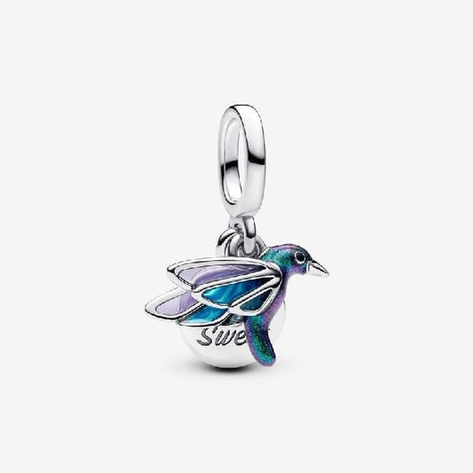 Hummingbird Double Dangle Charms