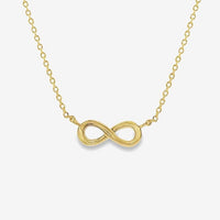 Gold Infinity Loop Necklace