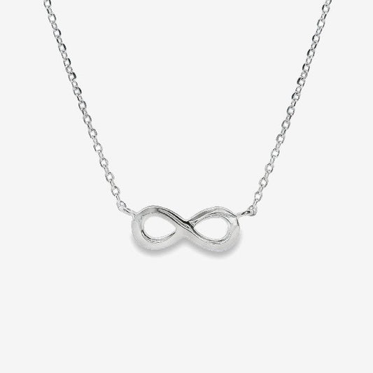 Silver Infinty Loop Necklace