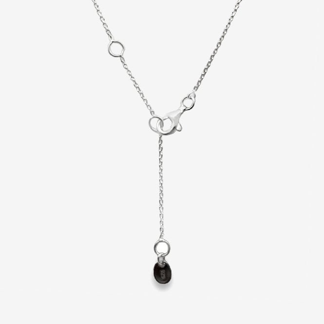 Silver Palm Leaf Necklace