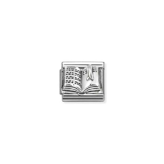 Classic Oxidised Silver Book Graduation Charms