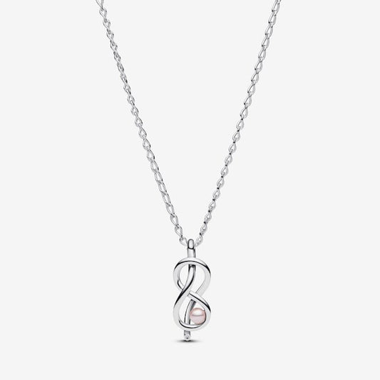 Infinity Knot Collier Necklace, 50cm