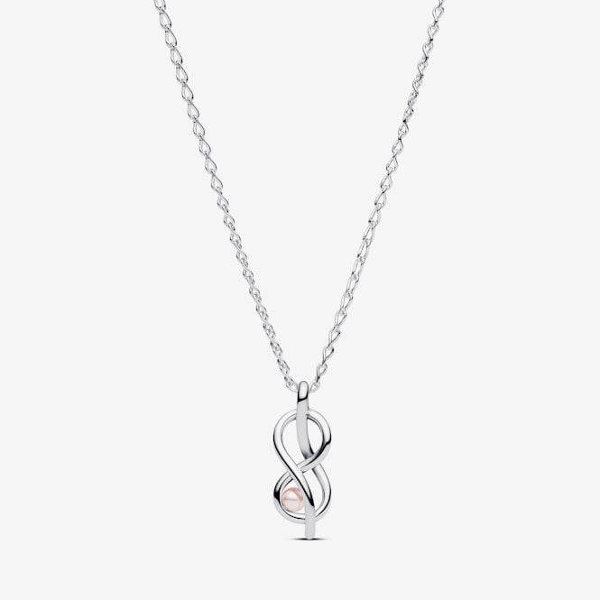 Infinity Knot Collier Necklace, 50cm