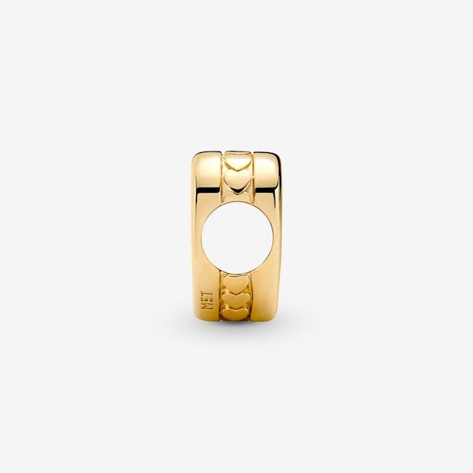 Engravable Gold Heart Charms