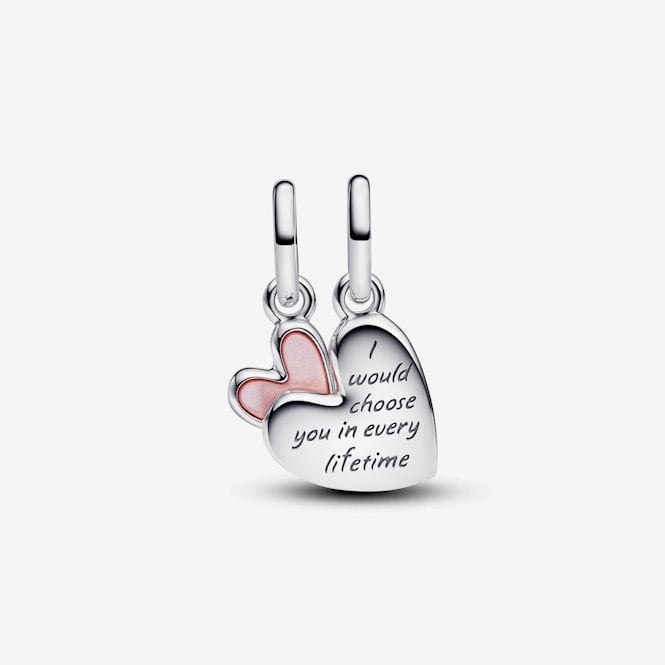 Splittable Mother & Daughter Dangle Charms