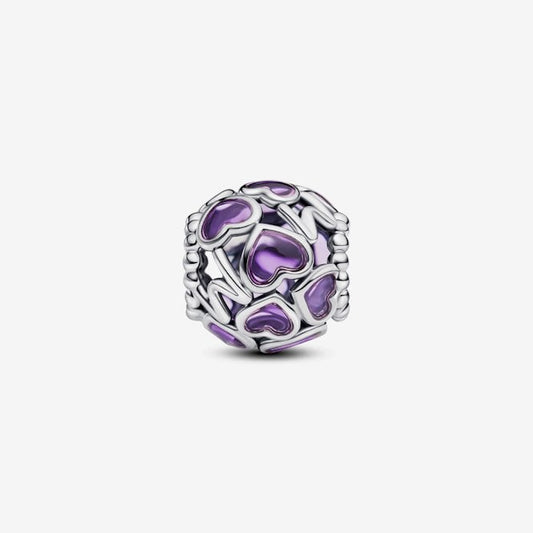 Openwork Hearts Mum Charms