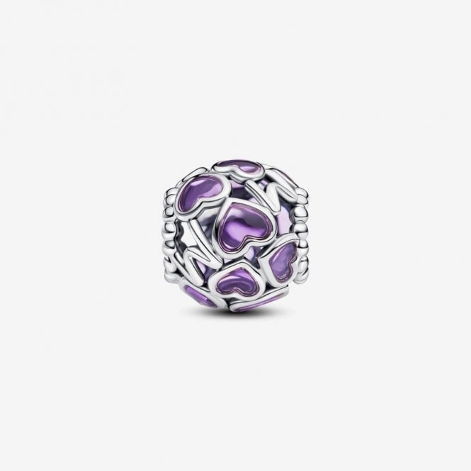 Openwork Hearts Mum Charms