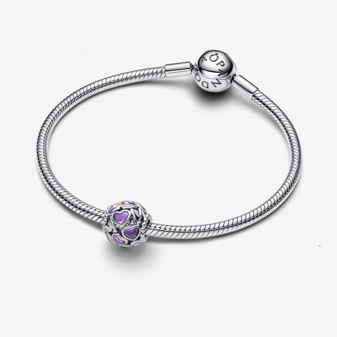 Openwork Hearts Mum Charms