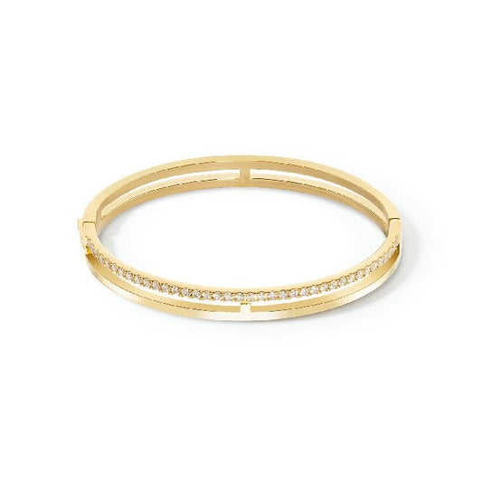 Eternity Unity Bangle in Gold